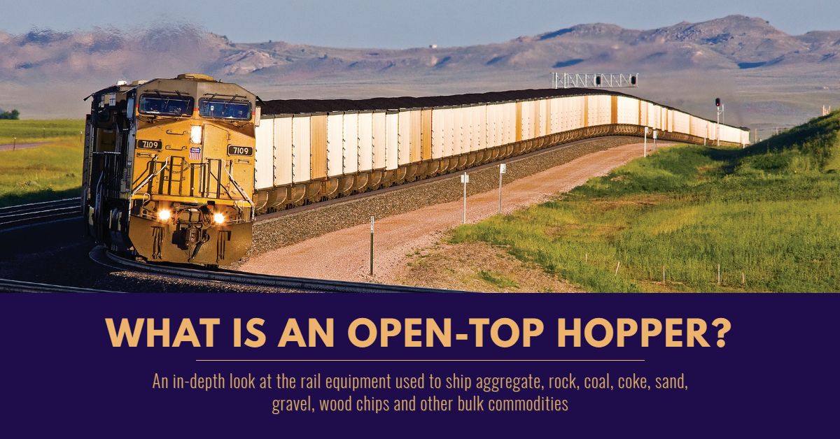 UP: What an Open-Top Hopper Rail Car?